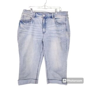 Time and Tru plus size Jean Capris